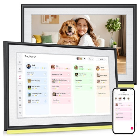 Bigasuo 10.1" Touch Display Smart Digital Calendar & Planner