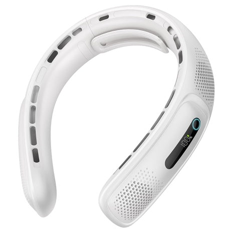 Rechargeable Bladeless Neck Fan with LED Display