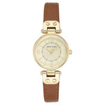 Anne Klein Women's Leather Strap Watch