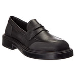 Salvatore Ferragamo Men's Dry Leather Penny Loafers