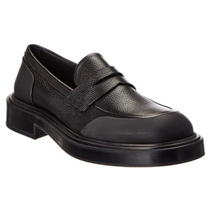 Salvatore Ferragamo Men's Dry Leather Penny Loafers