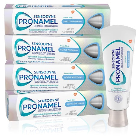 4-Pack Sensodyne Pronamel Gentle Whitening Toothpaste
