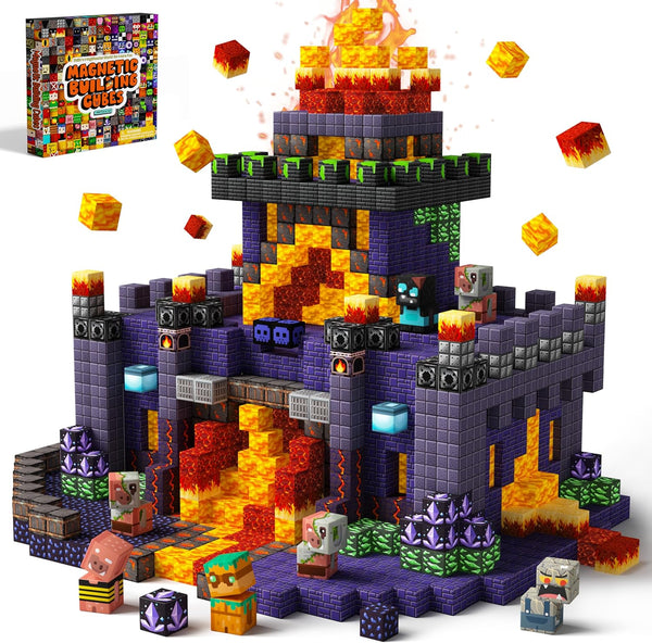 100-Piece iDOOT STEM Magnetic Blocks Building Toys Set