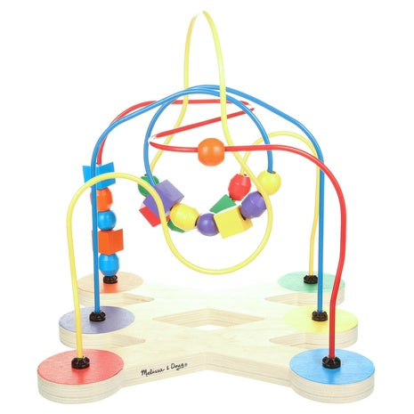 Melissa & Doug Classic Wooden Bead Maze Toy