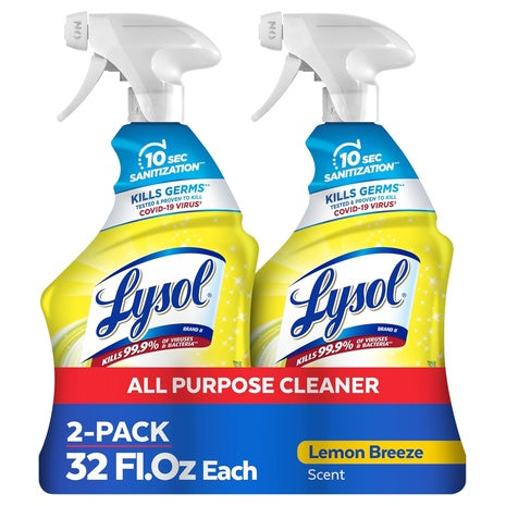 2-Pack Lysol All Purpose Cleaner Spray