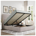 Allewie Queen Lift-Up Storage Bed