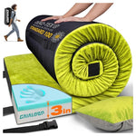 3" Gaialoop Memory Foam Dual Layer Camping Mattress