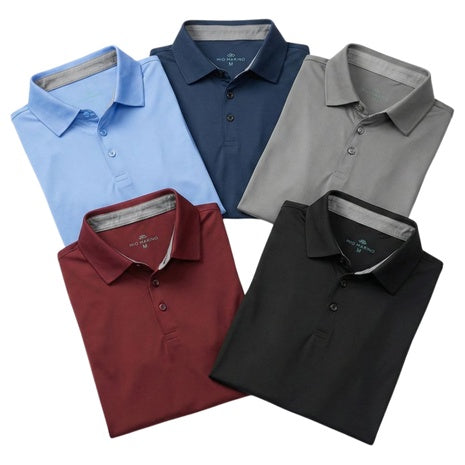 Mio Marino Designer Golf Polo Shirt (Various)