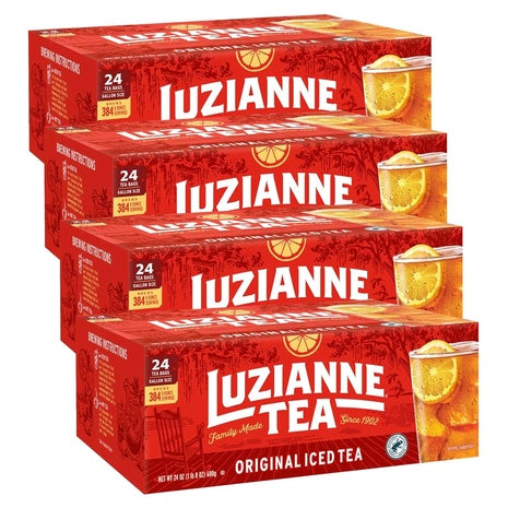 96 Luzianne Gallon Size Iced Tea Bags
