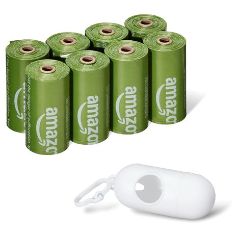 120-Count Amazon Basics Dog Poop Bags