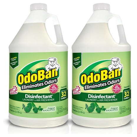 2-Gallons OdoBan Disinfectant Concentrate and Odor Eliminator