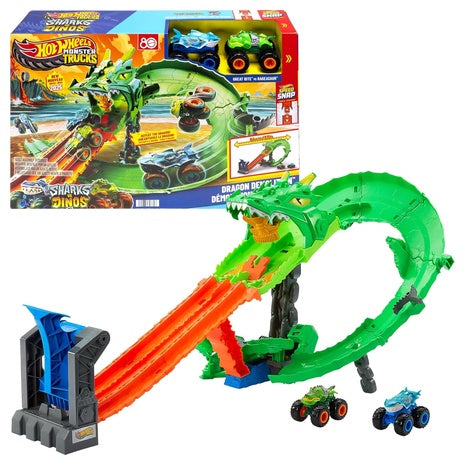 Sharks vs. Dinos Dragon Destruction Playset