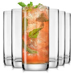 6 JoyJolt Highball Glasses
