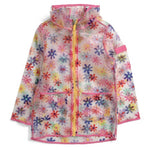 Hunter Girls Transparent Flower Rain Jacket