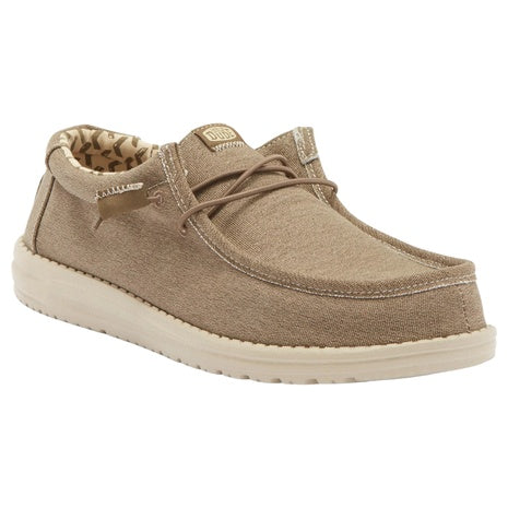 Hey Dude Men's Wally Canvas Stretch Slip-On Sneaker
