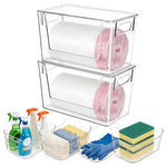6-Piece Stackable Storage Bin Set