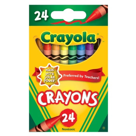 24-Count Bluetiful Crayola Classic Crayon