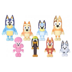 8 Pack of Bluey Neighborhood Friends