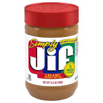 12-Pack Jif Simply Ji Creamy Peanut Butter (15.5 oz)
