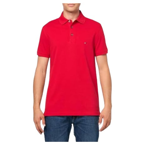 Tommy Hilfiger Men's Short Sleeve Stretch Cotton Polo Shirts (Various)