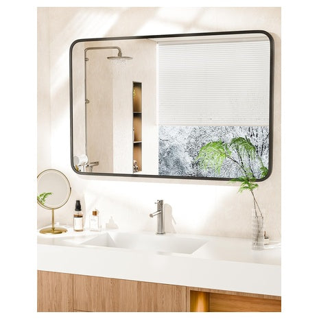 Framed Bathroom Mirror (24” x 36”)