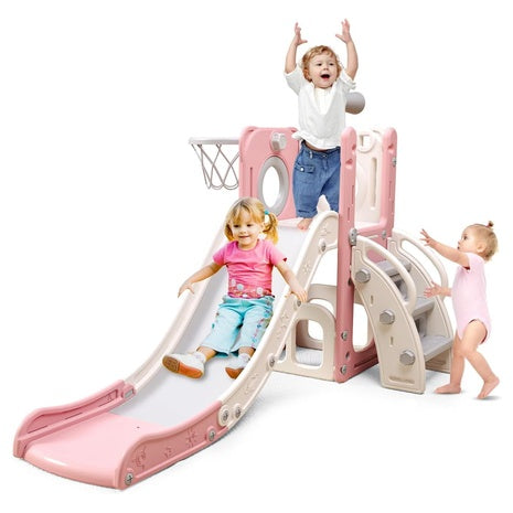 6-in-1 Toddler Playset with Slide