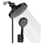 6" High Pressure Rainfall Showerhead Combo