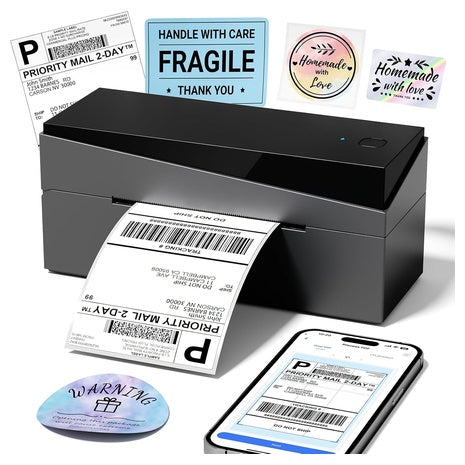 Bluetooth Thermal Shipping Label Printer