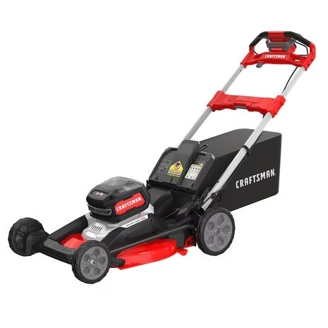 Craftsman V20 21” Self-Propelled Battery Mower with 2 Batteries