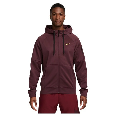 Nike Men's Therma-Fit Full-Zip Logo Hoodie