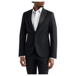 Open Edit Men's Peaked Lapel Stretch Wool Blend Tuxedo Jacket