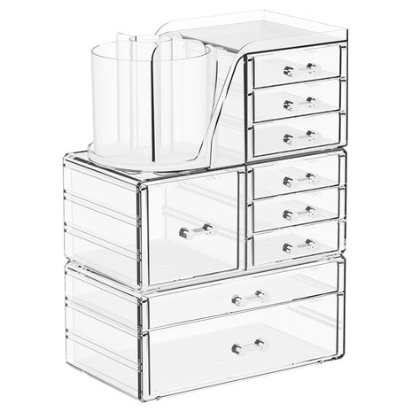 Clear Acrylic Makeup Organizer