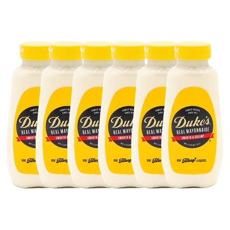 6 Squeeze Bottles Of Duke’s Real Mayonnaise