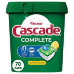 234 Cascade Complete Dishwasher Pods (Lemon Scent)