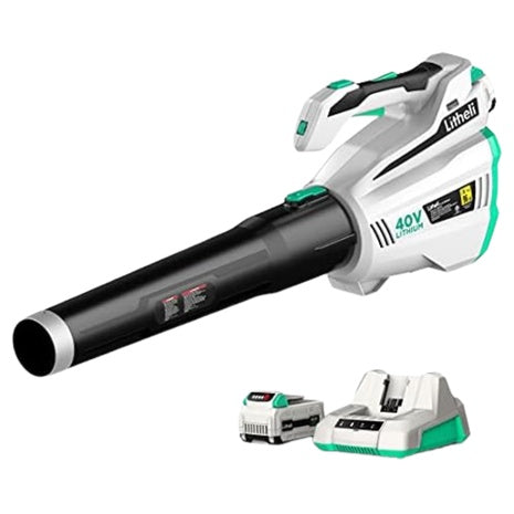 Litheli 40V Cordless Leaf Blower With Battery & Charger