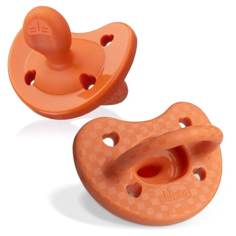 2 Chicco PhysioForma Luxe Silicone Pacifiers