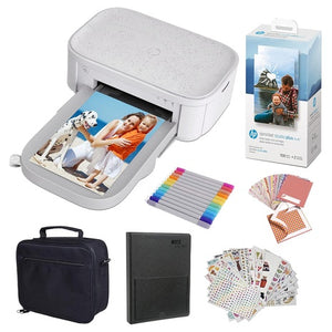 HP Sprocket Studio Plus 4x6 Instant Photo Printer Bundle