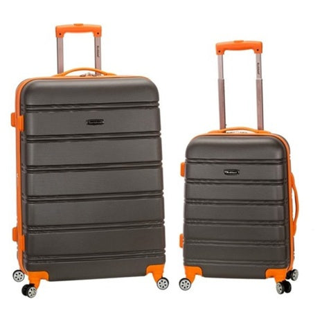 2-Piece Rockland Melbourne Hardside Expandable Spinner Wheel Luggage