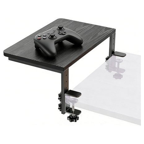 Clamp On Desk Monitor Riser Shelf, 44 lb