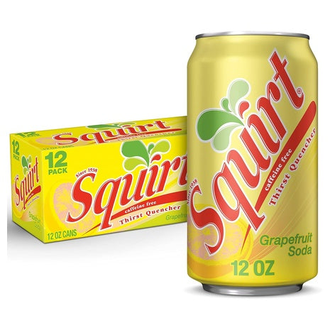 36 Cans of Squirt, 7 Up Zero Sugar Tropical, or A&W Zero Sugar Root Beer