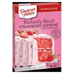 Duncan Hines Signature Strawberry Supreme Cake Mix