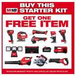 Milwaukee M18 Starter Kit + Free Tool