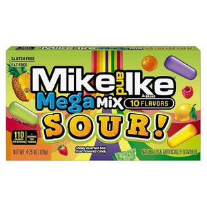 12 Mike and Ike Mega Mix Sour Candy Boxes