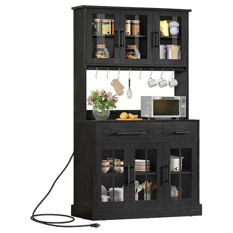DWVO 71'' Tall Modern Kitchen Pantry Storage Cabinet