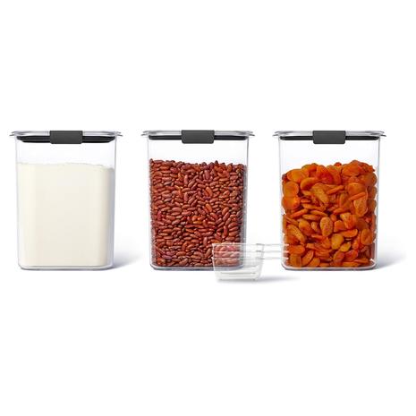6-Piece Rubbermaid Food Storage Containers