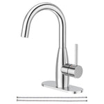 High Arc 360° Swivel Bathroom Faucet (2 Finishes)