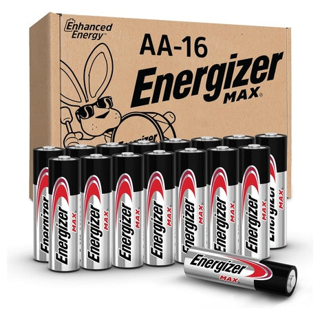 16 Energizer AA or AAA Batteries