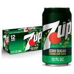 12 Cans 7-Up Zero Sugar Soda