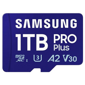 1TB SAMSUNG PRO Plus microSDXC Memory Card w/ SD Adapter
