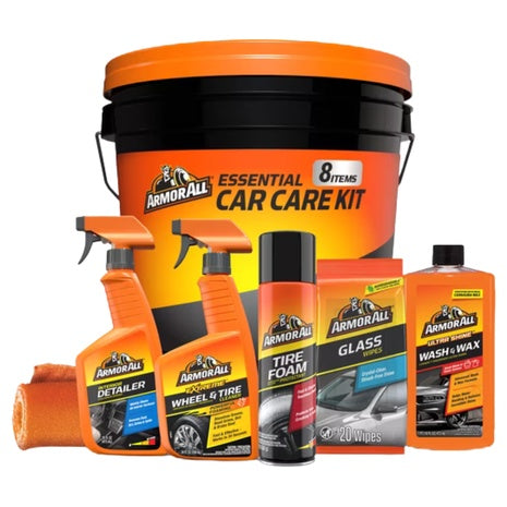 Armor All 8-Piece Essential Car Care Kit